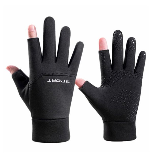 Guantes de fútbol con agarre térmico, manoplas resistentes al agua, para deportes al aire libre Fivean Guantes deportivos
