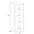 thumbnail image 5 of Hirsh Pro 26.5" Deep 4 Drawer Legal Width Metal Vertical File Cabinet, Commercial Grade, Black, 5 of 5