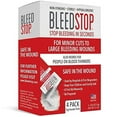thumbnail image 2 of BleedStopâ„¢ First Aid Powder for Blood Clotting, Trauma Kit, Blood Thinner Patients, Camping Safety, and Survival Equipment for Moderate to Severe Bleeding Wounds or Nosebleeds - 4 (15g) Po, 2 of 4