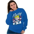 thumbnail image 4 of Dennis The Menace Party in the USA Unisex Plus Size Sweatshirt Brisco Brands 5X, 4 of 5