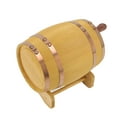 thumbnail image 1 of Brewing Barrel, Beautiful Appearance Wood Wine Barrel Exquisite Workmanship Increasing Color  For Whiskey For Liquor, 1 of 8