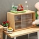 thumbnail image 2 of Gabinete de muñecas Bewildely de madera decorativo blanco, 2 of 6
