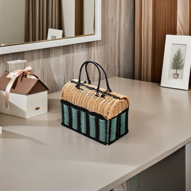 unbranded Tote Para Mujer Tejida A Mano Con Espacioso Y Material Resistente