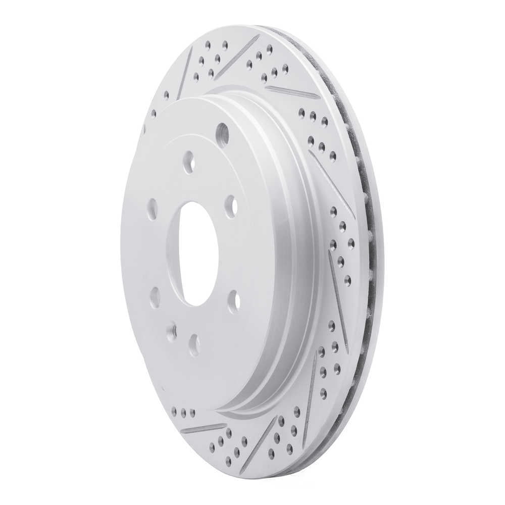 Dynamic Friction Company 830-48055L DFC Geoperformance Rotor - Drilled and Slotted