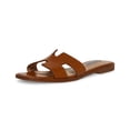 thumbnail image 1 of Sandalia Steve Madden Hadyn de piel color coñac talla 8, 1 of 4