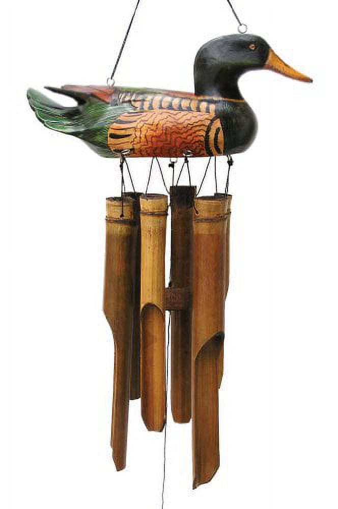 Cohasset Gifts & Garden Mallard Bamboo Wind Chime