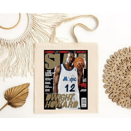 vintage Dwight Howard Slam Tote Bag-TH22694