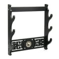 thumbnail image 2 of 1/2/3/4 Tier Samurai Sword Katana Holder Stand Bracket Rack Display Eight Diagra, 2 of 7