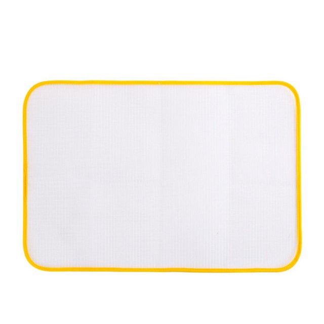 Tissu de Protection Maille Anti-Brûlure Isolation Repassage Mini Housse de Fer Tapis Résistant à la Chaleur Pliable contre Coussin de Pression 40*60CM
