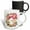 Multicolor, variant on 3drose, Pretty Pink Peony Floral Monogram Initial G, 11oz Mug