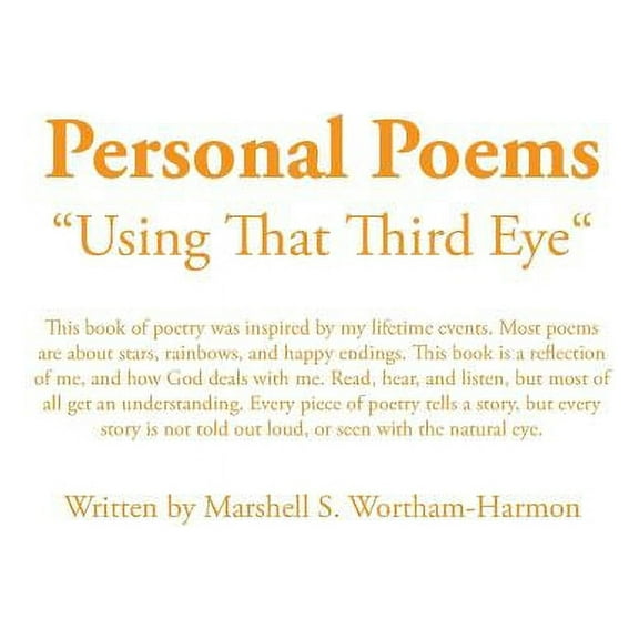 Personal Poems: "Using That Third Eye"