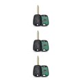 thumbnail image 2 of Sidaley Reemplazo de la llave de la puerta del coche, 2 botones para el vehículo, para el controlador de Control remoto de 433Mhz, accesorios Type1 NO1, 2 of 6