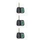 thumbnail image 5 of Riwesomey Reemplazo de llave de puerta de coche, 2 botones, Control remoto, controlador electrónico, llaves, accesorios modificados para Type1 NO1, 5 of 6