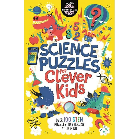 Buster Brain Games Science Puzzles for Clever Kids, Book 16, (Paperback)