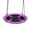 Purple, variant on Spaco Giant 40 Inch Flying Saucer Swing, Tree Swing with Adjustable Height from 40 to 63 inches, Toddler Swing for Indoor Outdoor Play Set, Saucer Swing for Kids, Green