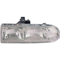 Left Headlight Assembly - Compatible with 1998 - 2004 Chevy S10 1999 2000 2001 2002 2003