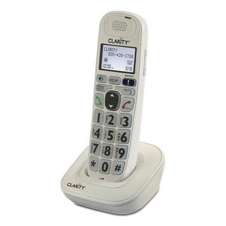 UPC: 0085783424366 | Restored Clarity D702HS-R Amplified Additional Handset Cordless Phone (Refurbished)