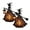 2Pcs, variant on HaCpiu Halloween Witch Lamp, Gothic Spooky Witch Decor with Holding Lantern, Unique Table Lamp Decoration Figurine, Standing Night Light for Home, Porch, Tabletop, Party Decor, for Halloween Gift