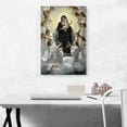 thumbnail image 2 of ARTCANVAS Virgin With Angels Mary And Child Jesus Canvas Art Print by William-Adolphe Bouguereau - Size: 26" x 18" (1.50" Deep), 2 of 9
