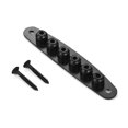 thumbnail image 1 of Electric Guitar String Ferrules Metal Bridge String Through Body Ferrules Bushing Plate Replacement for Guitar, 1 of 6