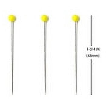 Hello Hobby Pins Quilt Yellow 150 Count, Size28, 1-3/4in 44mm in Length