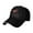 Black, variant on Erskine College Casual Sandwich Baseball Cap Adjustable For Men For Women