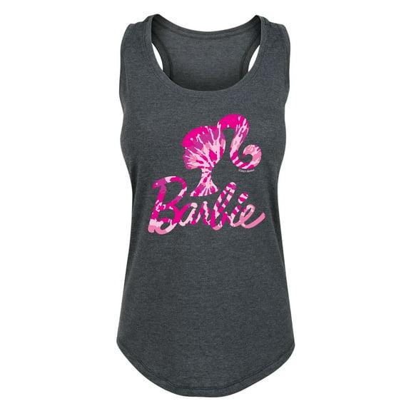 Barbie - Tie Dye Logo - Women's Racerback Tank Top