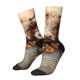 thumbnail image 1 of Balery Bucket Flower Cow Calcetas Largas con Estampado para Hombre y Mujer – Suaves y Transpirables, Talla Única (US 5-11), 1 of 6