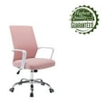 thumbnail image 6 of Porthos Home Brio Swivel Office Chair With Adjustable Height, Mesh Back, Supportive Seat And Sturdy Chrome Legs (Great For Homes And Offices Of All Sizes), 6 of 6