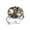 Multi 2, variant on Bones Skeleton Pattern Stainless Steel Rings for Women, Open Adjustable Ring Promise Ring Jewelry Gifts