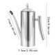 thumbnail image 3 of Botellas dispensadoras de soja a prueba de fugas Botella de aceite con boquilla larga Dispensador de aceite de acero inoxidable para vinagre de soja y aceite de oliva, 3 of 4