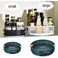 thumbnail image 6 of Turntable Cabinet Kitchen Organizer Spinning Storage Containers Non-Skid Rotating Spice Rack for Countertop, Shelf, Table, Refrigerator and Bathroom, 6 of 7