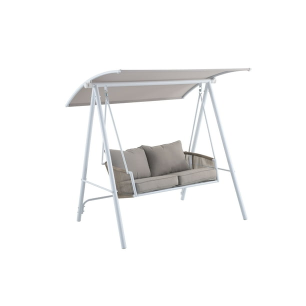 Mainstays Lawson Ridge 2-Seat Steel Outdoor Swing - Walmart