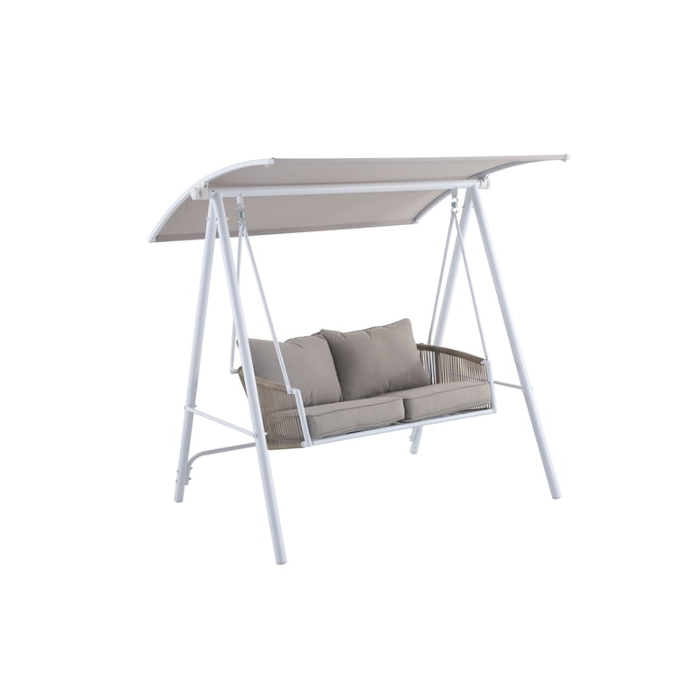 Mainstays Lawson Ridge 2-Seat Steel Outdoor Freestanding Porch