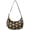 Black-51, variant on Foodie Pizza Pattern Crossbody Handbag for Women, Lightweight Water-Resistant Shoulder Tote, Delicious Pizza Party Hobo Purse with Funny Food Design