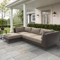 thumbnail image 2 of Covers & All Sunbrella Sectional Sofa Cushions 5″ Thick, Foam Seat & Polyfill Back UV Proof Couch, 2 of 7