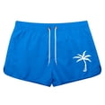thumbnail image 3 of WILLBEST Pantalones Cortos Deportivos de Verano para Hombre, de Talla Grande, A La Moda, Informales, para Viajes, con Estampado de Cocoteros, para Playa, 3 of 3