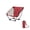 Red, variant on Lynono Space Saving Ergonomic Foldable Moon Chair For Backpackers And Bicycles Tourists