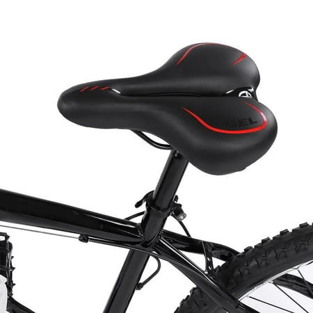 WALFRONT Ultra-light Mountain Bicycle Road Bike Soft Shock Absorption Seat Saddle Replacement , Bike Seat,Bike