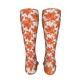 thumbnail image 6 of Kdxio Maple Leaves A Funny Silky Novelty Funky Long Knee High Socks Soft 3D Print Cosplay Crazy Stockings for Men Women, 6 of 8