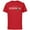 Red, variant on Yoda Lightsaber Best Stepdad Birthday Father's Day - Short Sleeve Cotton T-Shirt for Adults - Customized-Charcoal