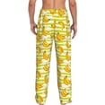 thumbnail image 6 of Mens Pajama Pants, Bananas On A Striped Soft Sleep & Lounge Pants for Men, Cuteness Casual PJ Bottoms Pants with Pockets, 6 of 7