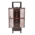thumbnail image 1 of Zimtown Coffre de Rangement Armoire à Bijoux Debout avec 7 Tiroirs, 1 of 9