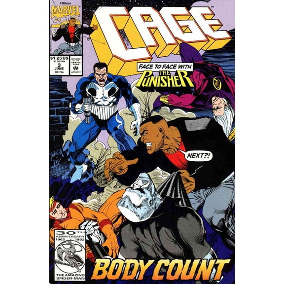 Cage #3 VF ; Marvel Comic Book
