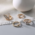thumbnail image 4 of ZZwxWA Verre de Cristal Design Cadeau de Festival avec Combinaison de 4 Pcs, 4 of 5