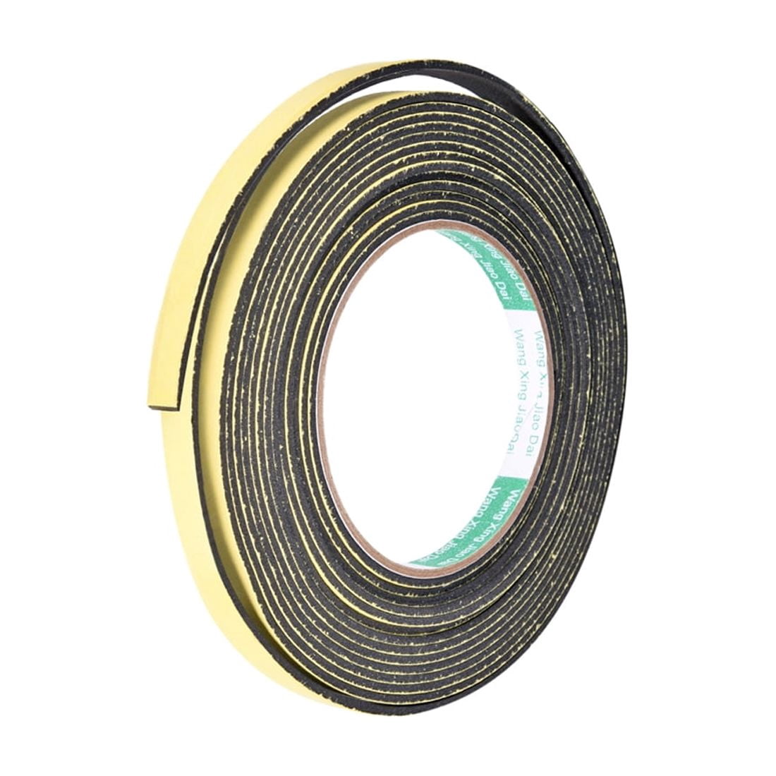 Unique Bargains Foam Seal Tape for Weatherproofing 10mm Wide 2mm Thick 16.4 Feet Long