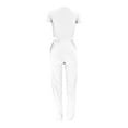 thumbnail image 4 of Njoeus Women's Casual 2 Piece Outfits Short Sleeve Crop Tops Sweatsuit Drawstring Waist Sweatpants Long Pants Set Tracksuit Lounge Jogging Suits, 4 of 9