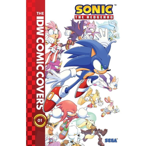 Pre-Owned Sonic the Hedgehog: The IDW Comic Covers, Vol. 1, (Hardcover)