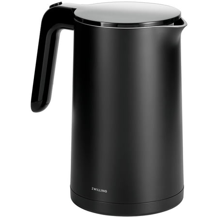 

ZWILLING Enfinigy Cool Touch 1.5-Liter Electric Kettle Cordless Tea Kettle & Hot Water - Black