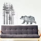 thumbnail image 4 of Adhesivo adhesivo Outus Mountain Forest Bear 30 x 90 cm, 4 of 7
